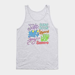 ENHYPEN - CUTE NAMES Tank Top